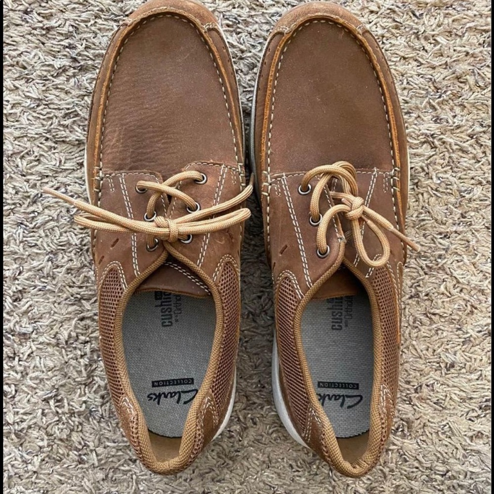 Men’s Clark Brown Suede Shoes